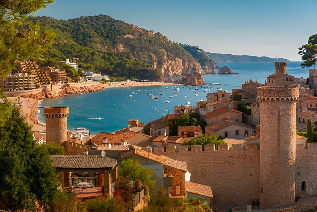 Complete sample itinerary: Barcelona to Costa Brava with maps included.