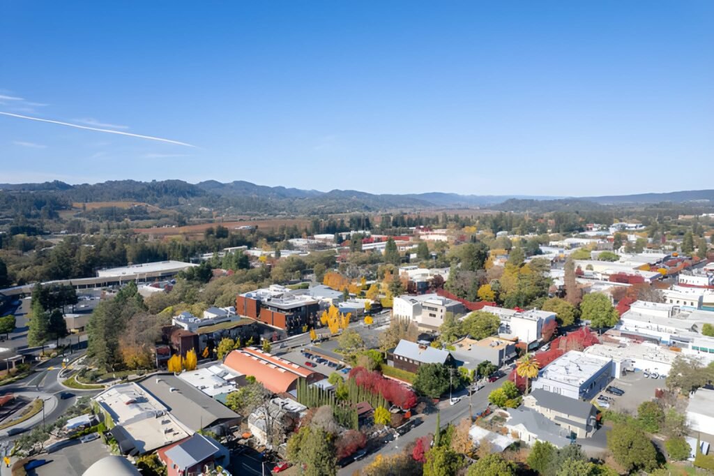 Northern California wine country
