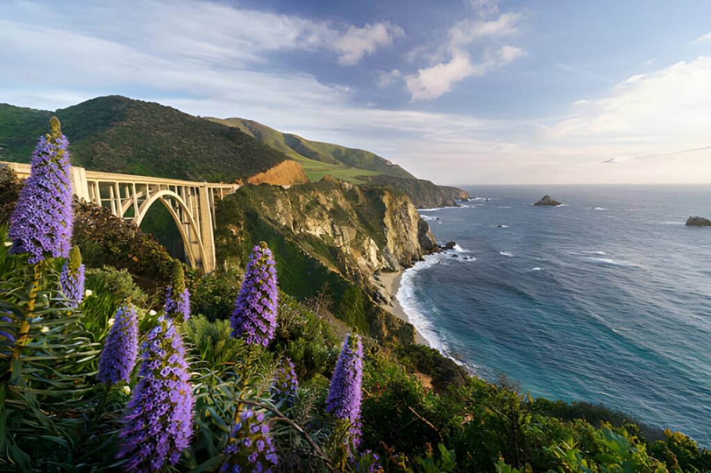 Big Sur California with month-by-month