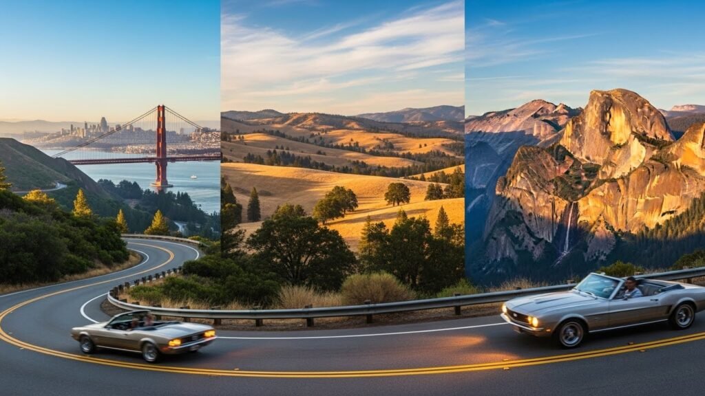 San Francisco Yosemite itinerary